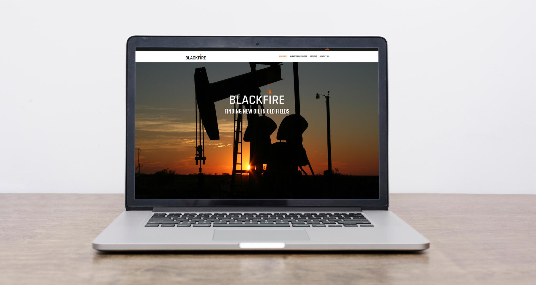 Oil engineering Website Design